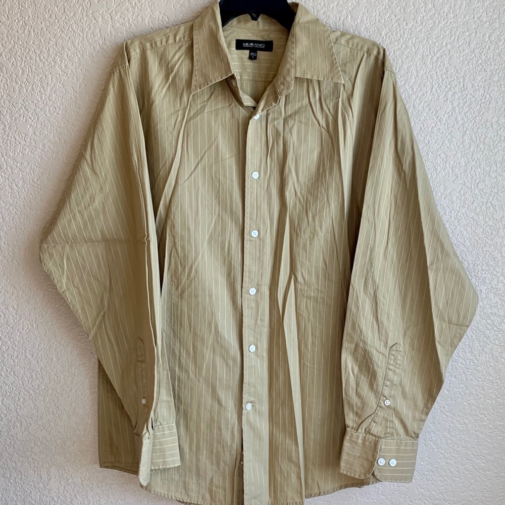 Murano Men’s Button Dress Shirt Size Large